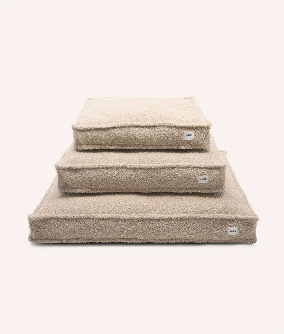 cafide-sleep-cuadra-hundebett-fleece-beige-l image 1