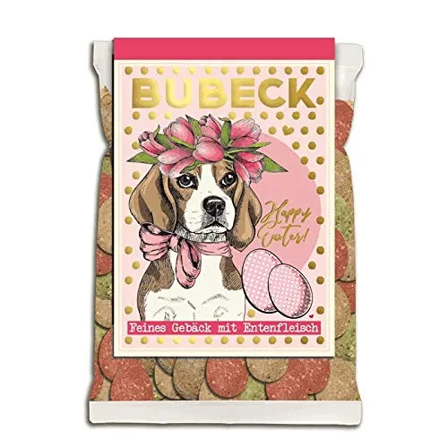 bubeck-osterkekse-hundeleckerli-ente-getreidefrei-5x210g image 1