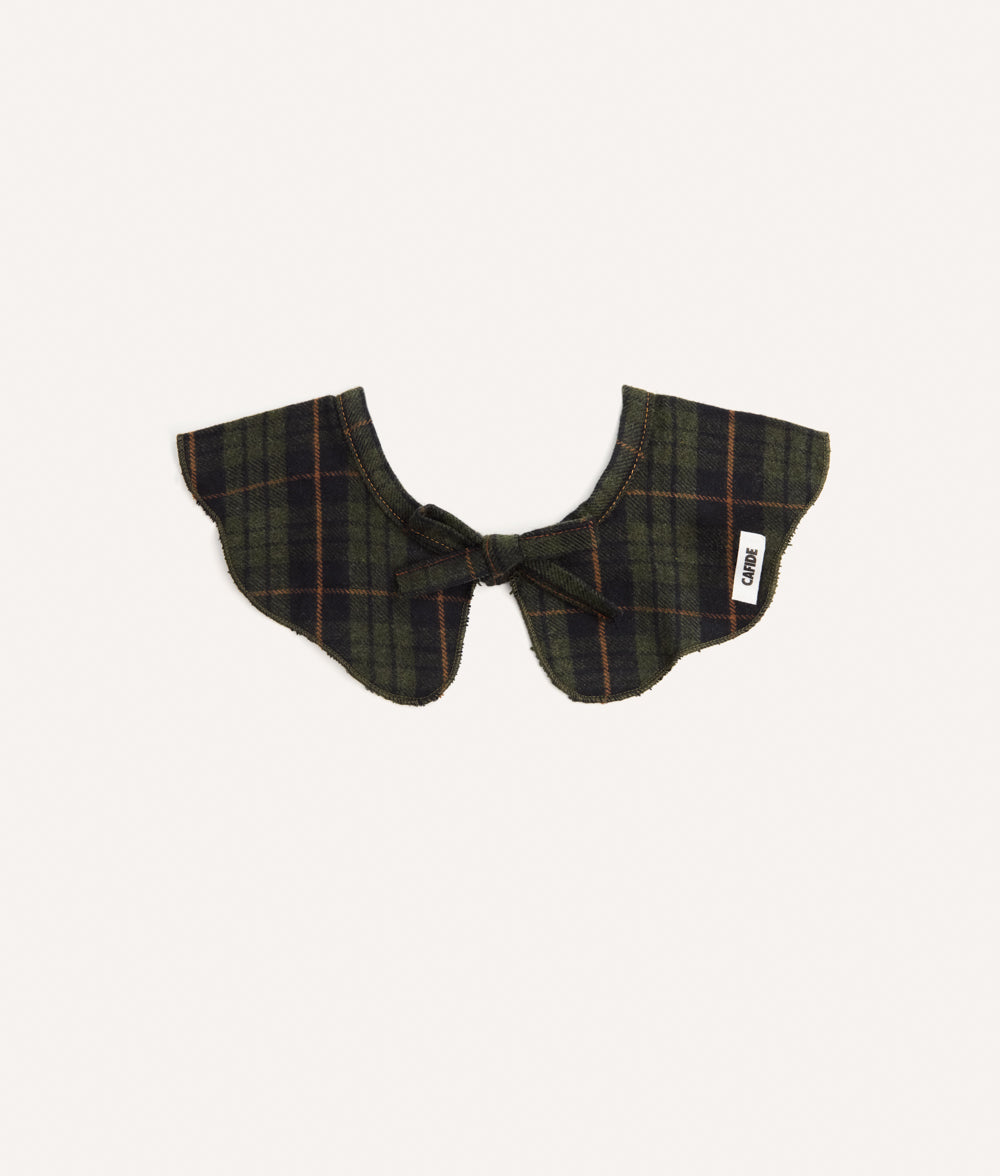 cafide-pets-walk-lola-hundehalstuch-tartan-gr-n-baumwolle image 1
