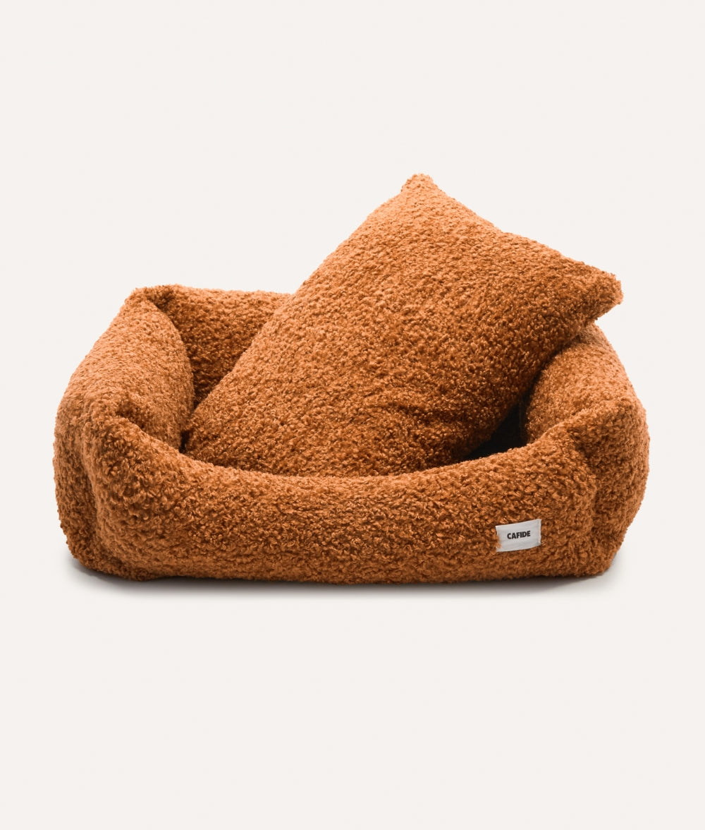 cafide-snozy-hundebett-senf-m-75x60x20cm-fleece image 1