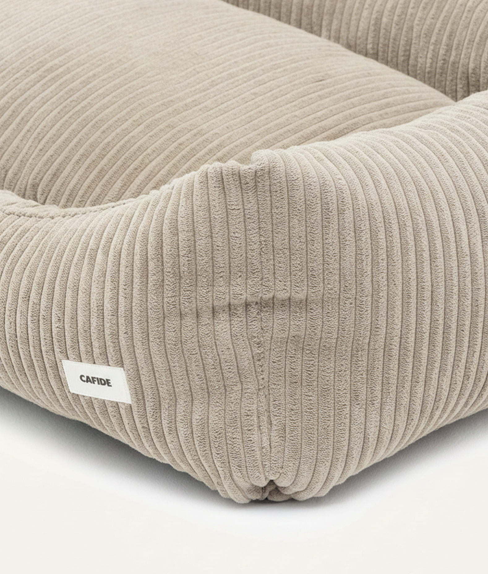 cafide-pets-snozy-cord-hundebett-beige-s-waschbar image 5