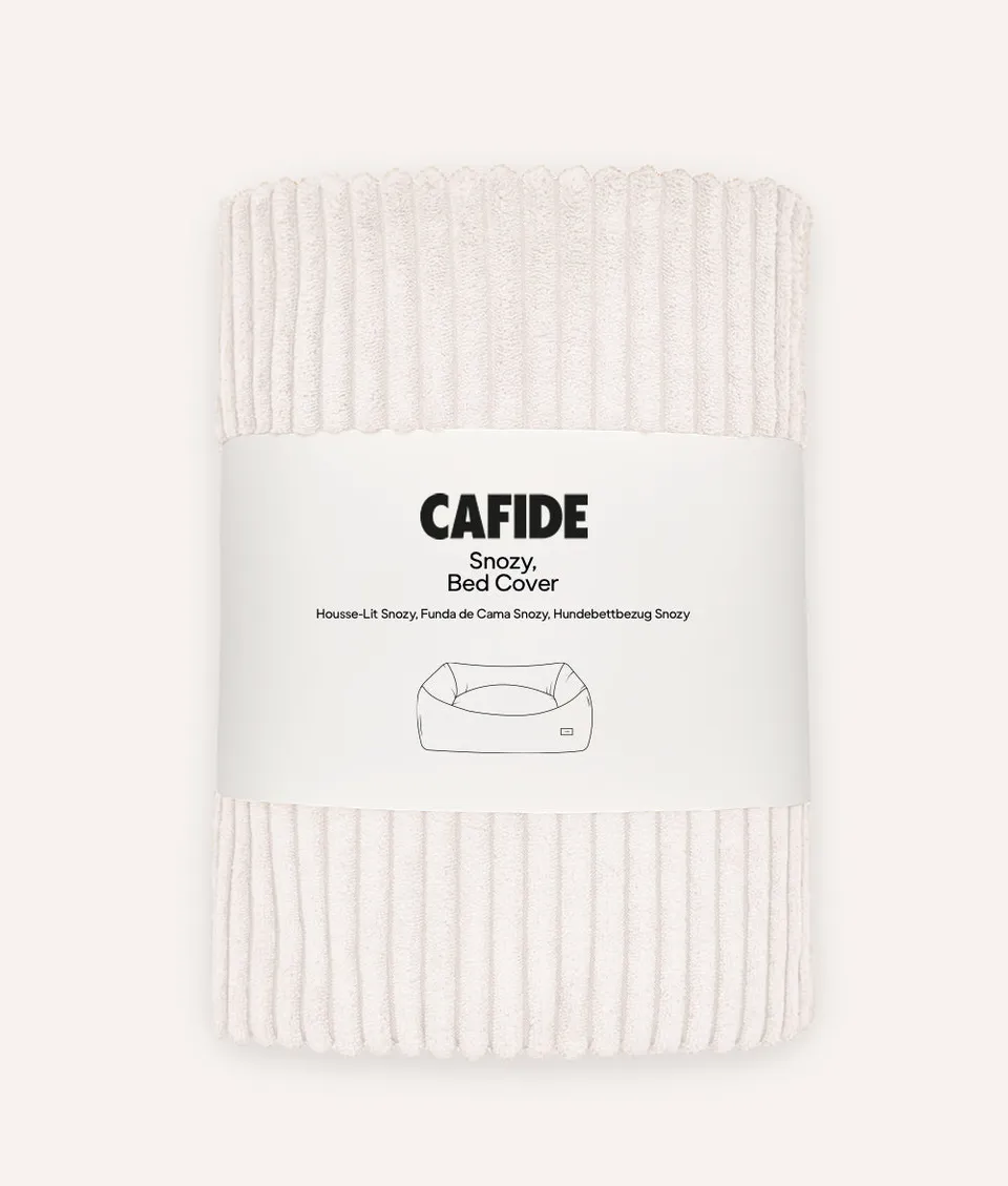 cafide-sleep-snozy-hundebettbezug-cord-knochenwei-m image 1