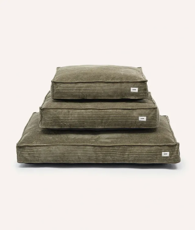 cafide-sleep-cuadra-hundebett-cord-gr-n-m-76x60 image 1