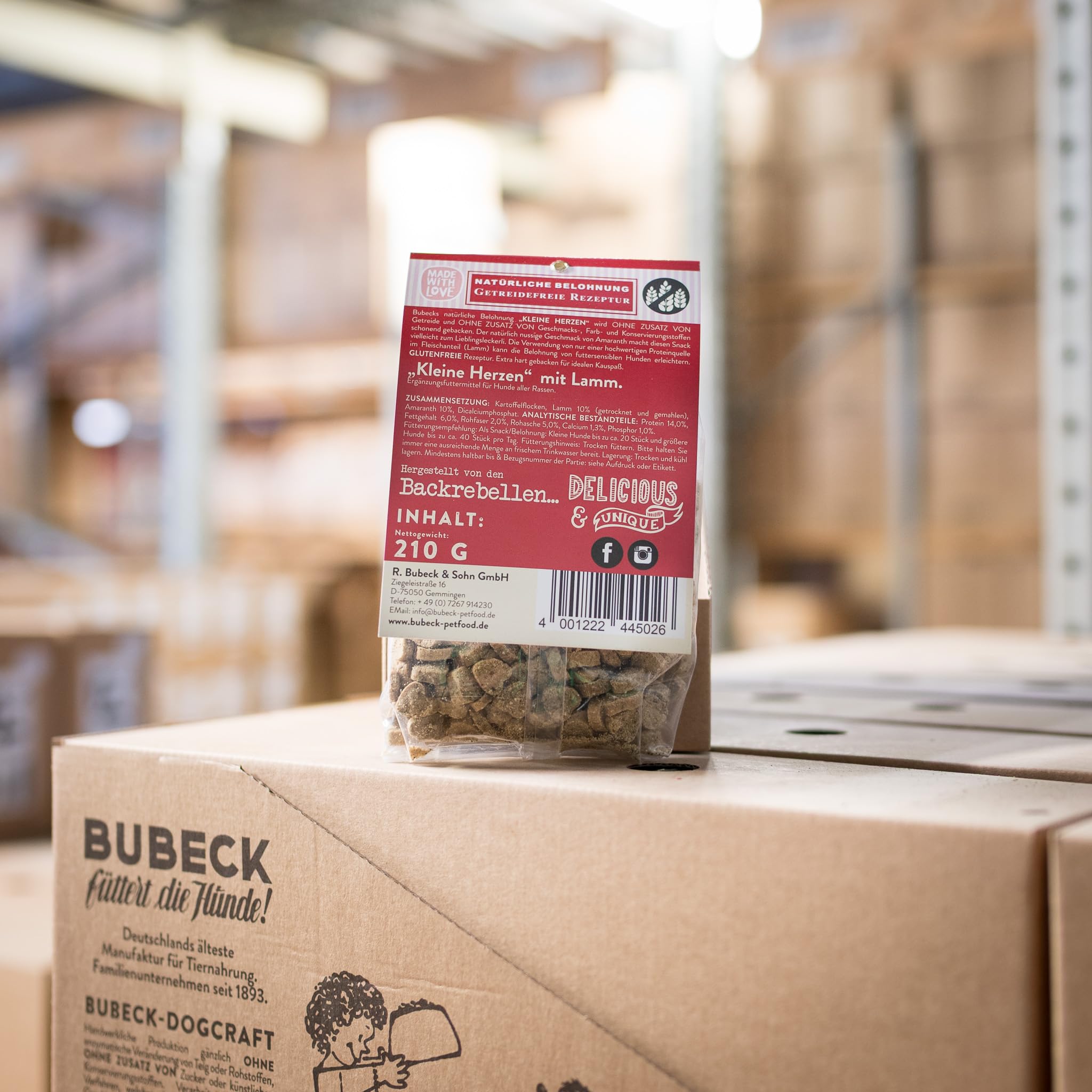 bubeck-hundekuchen-herzen-hundekekse-840g-lamm-getreidefrei image 3