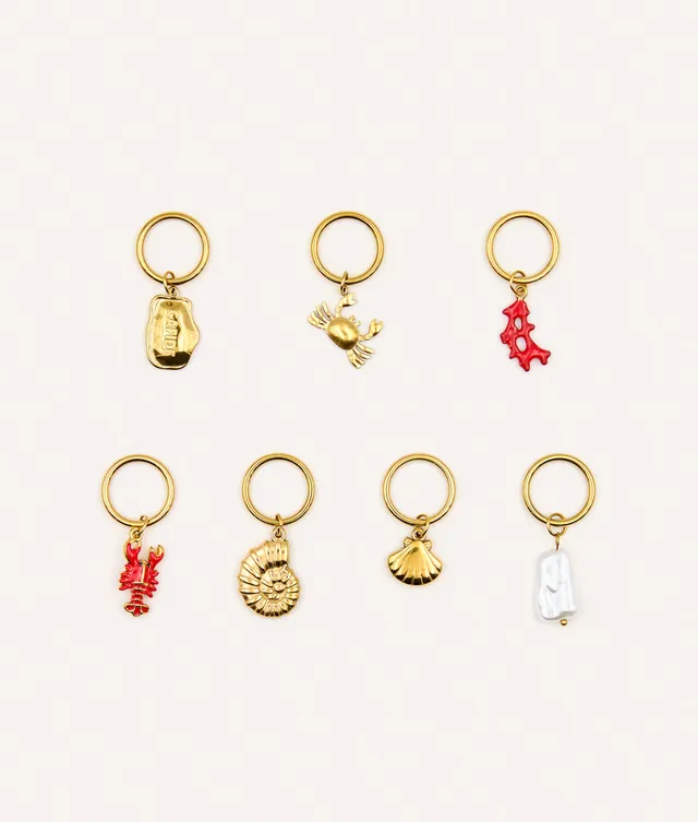cafide-pets-jewelry-sira-hundeanh-nger-koralle-7er-set image 1