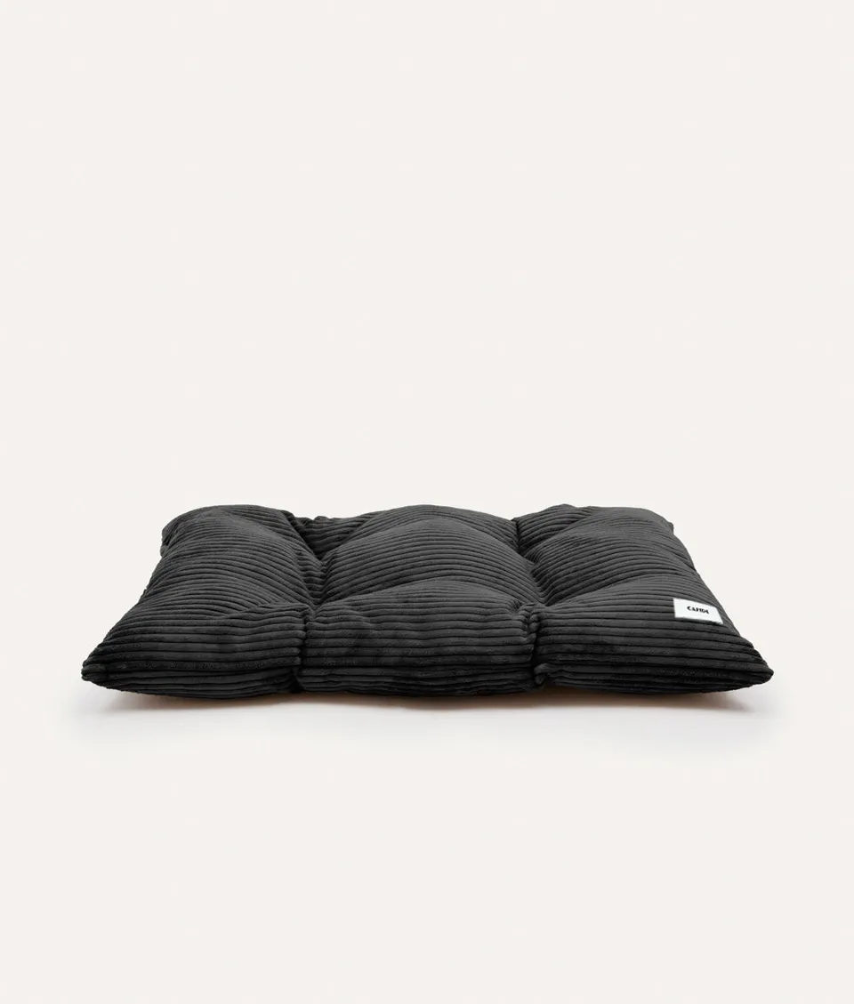 cafide-sleep-bela-hundekissen-schwarz-cord image 1