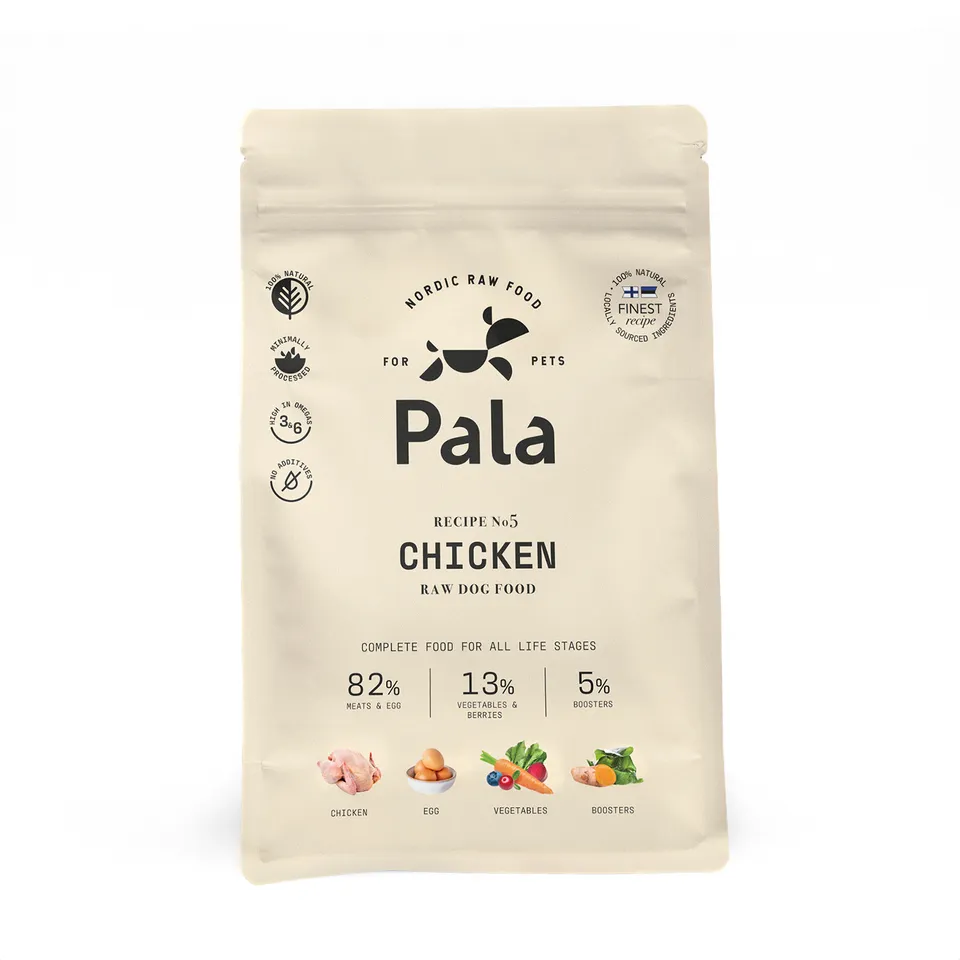 pala-recipe-5-chicken-hundefutter-huhn-ei-100g-aktiv image 1