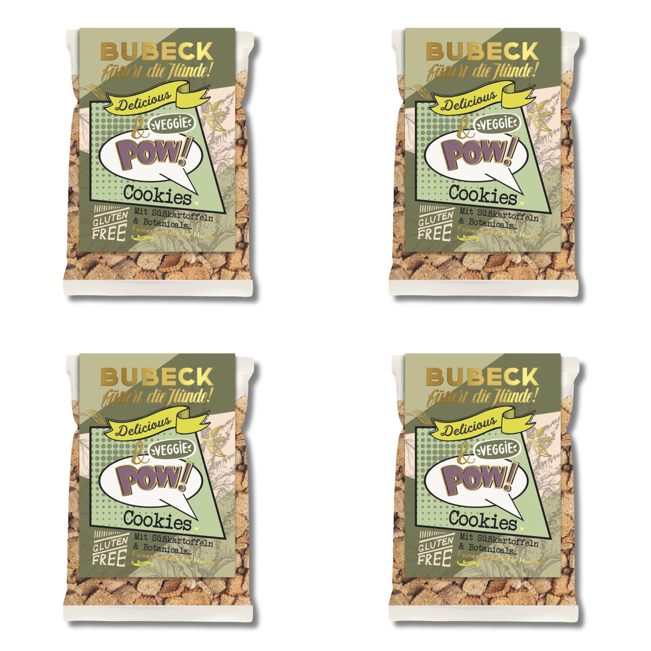 bubeck-hundekuchen-veggie-hundekekse-840g-getreidefrei image 1
