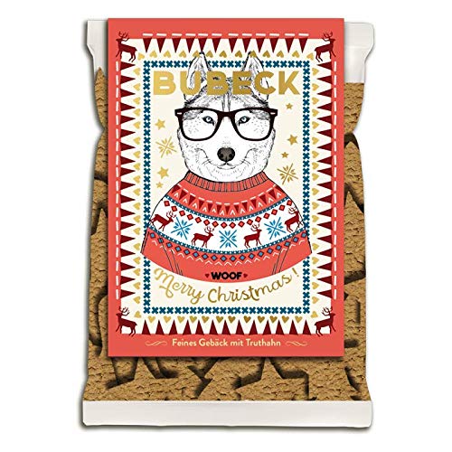bubeck-hundekuchen-weihnachtskekse-truthahn-5x210g-getreidefrei image 6