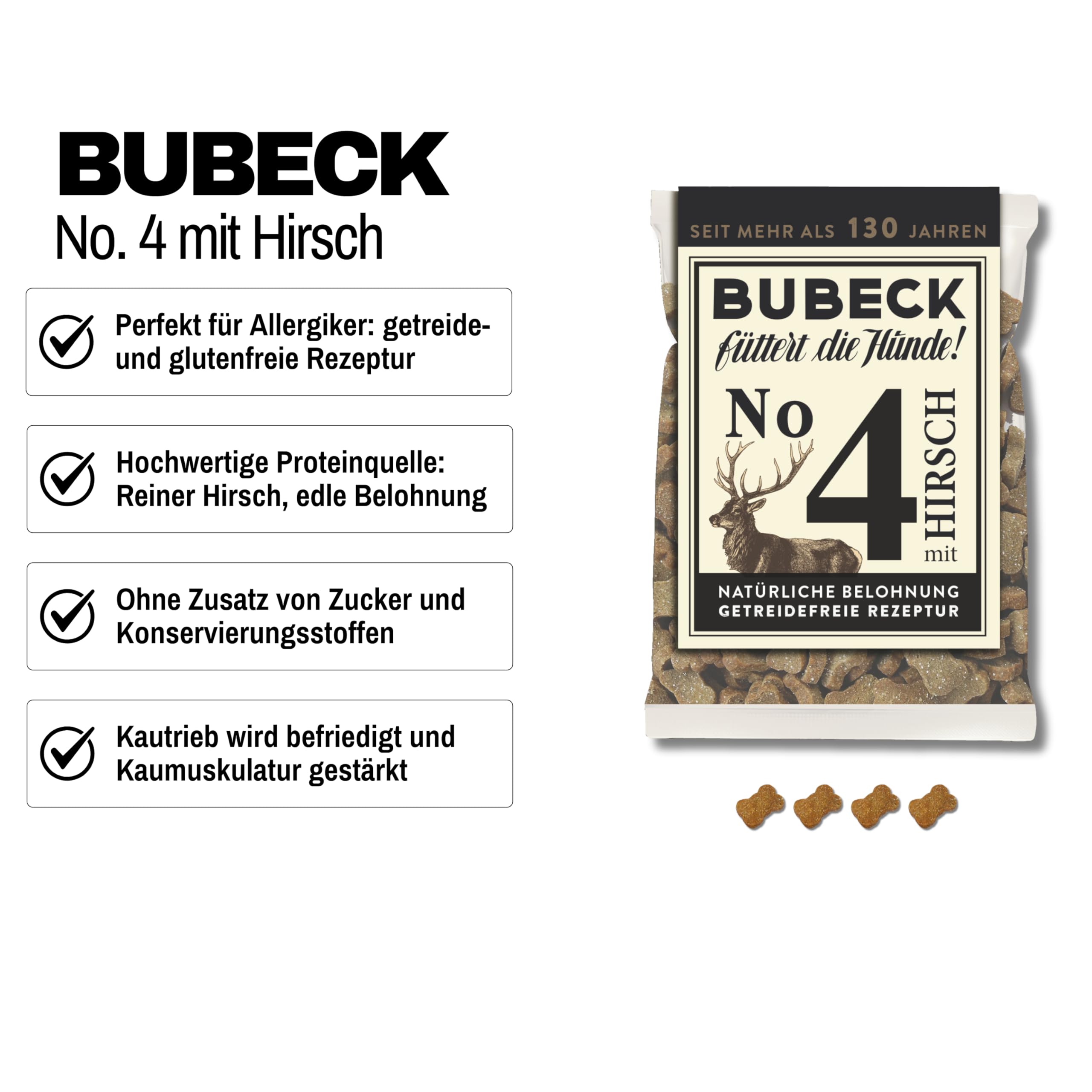 bubeck-hundekuchen-probierpaket-getreidefrei-4x210g-ente-fisch image 5