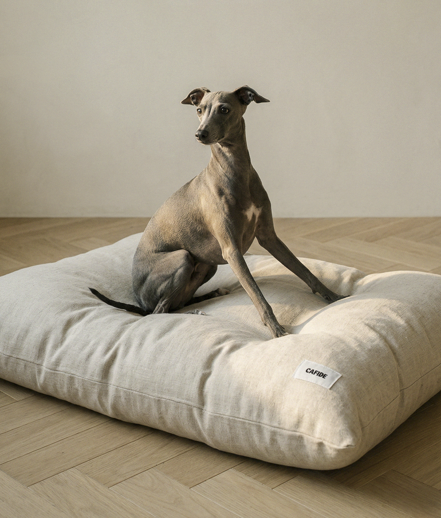 cafide-pets-bela-hundekissen-leinen-hell-atmungsaktiv-waschbar image 2