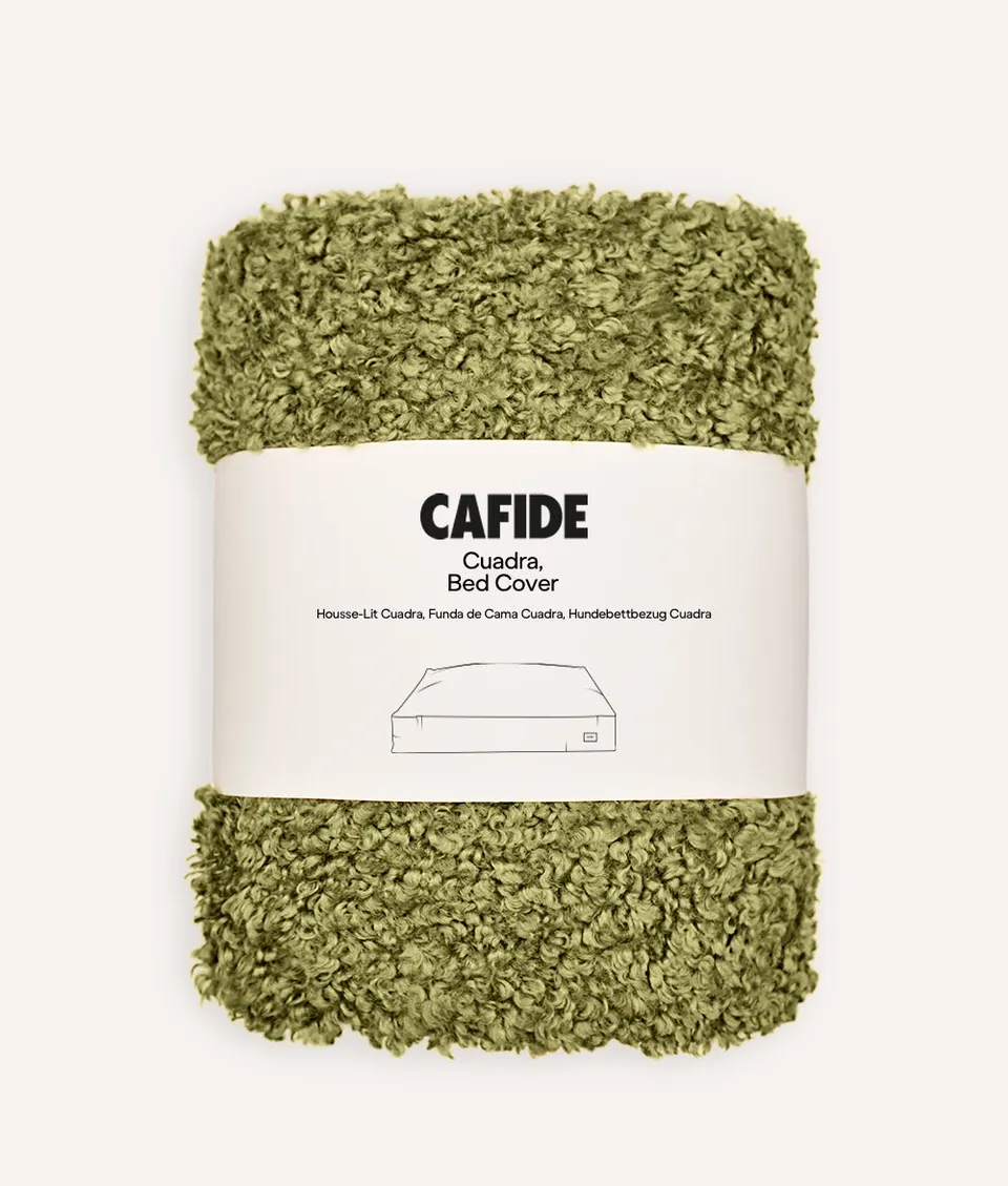 cafide-cuadra-hundebettbezug-gr-n-fleece-m-76x60 image 1