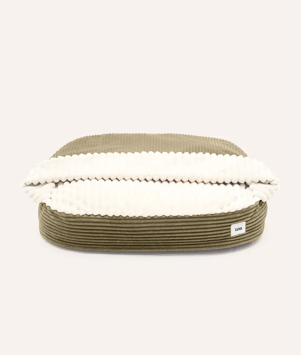 cafide-sleep-maso-h-hlen-hundebett-cord-gr-n-m image 1