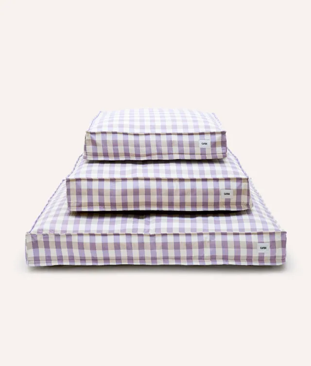 cafide-pets-sleep-cuadra-hundebett-vichy-violett-gr-m image 1