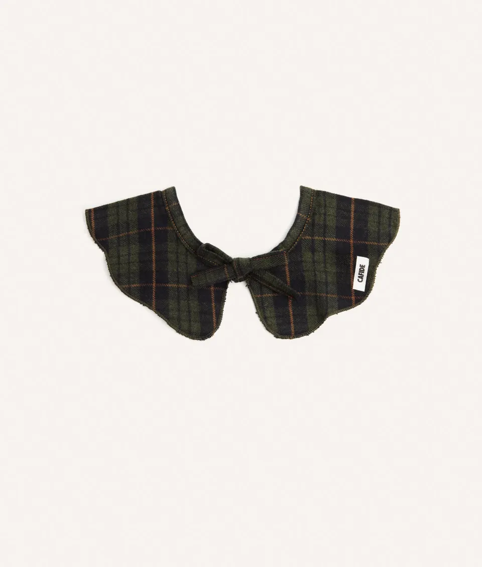 cafide-pets-walk-lola-hundehalstuch-tartan-gr-n-baumwolle image 1