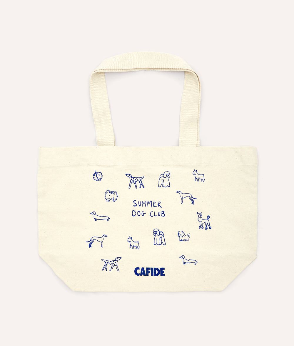 cafide-pola-hundetasche-blau-baumwolle-summer-dog-club-gro image 1