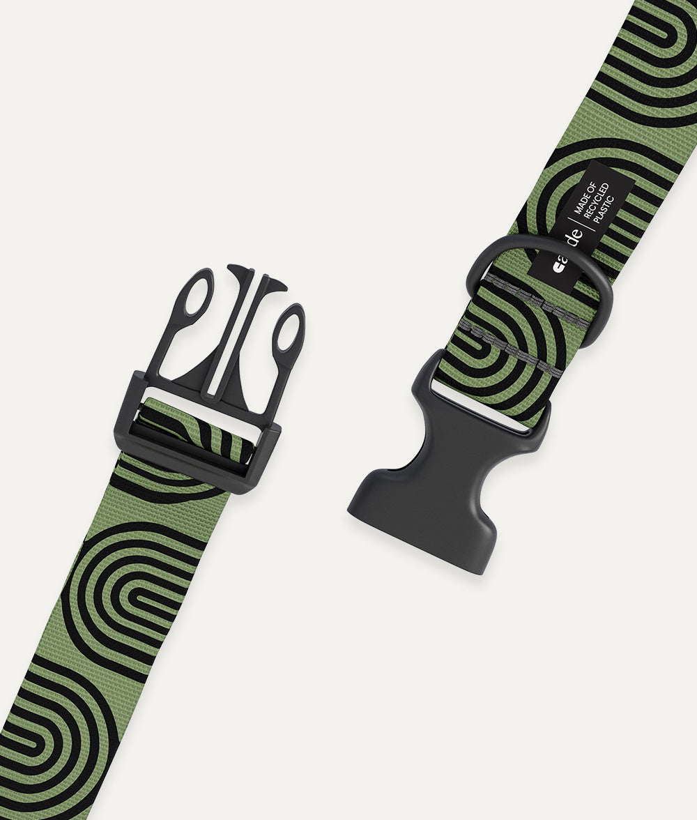 cafide-juno-green-japan-halsband-gr-n-recycling-verstellbar-japan image 4
