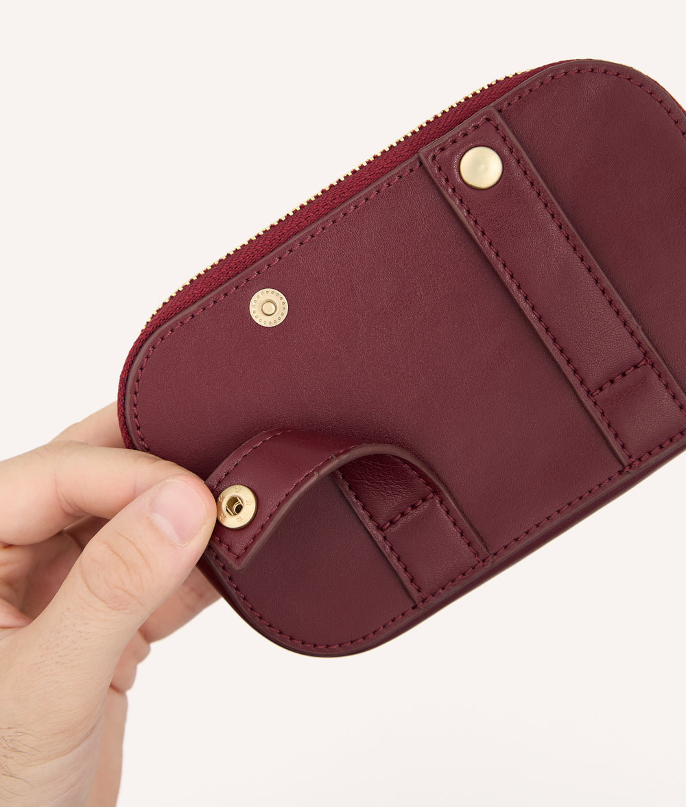 cafide-pets-jala-leinen-geldb-rse-bordeaux-vegan-leder image 5