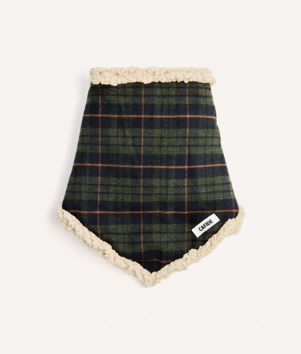 cafide-pets-accessories-nata-hundebandana-tartan-gr-n-wende-baumwolle image 1