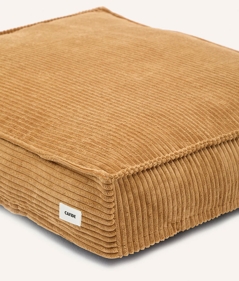 cafide-pets-cuadra-hundebett-senf-cord-m-recycling-schaum image 3