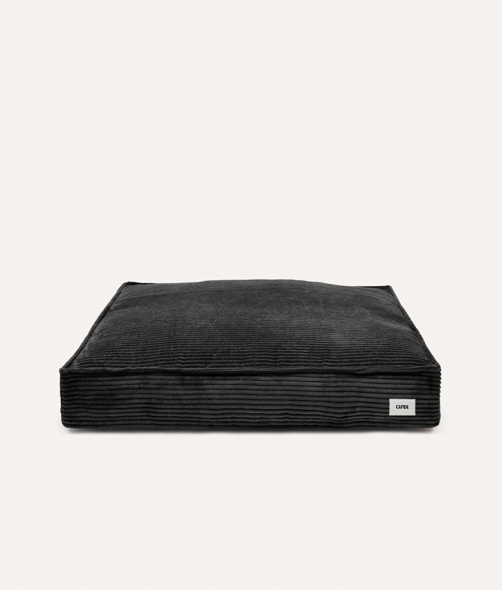 cafide-pets-sleep-cuadra-hundebett-cord-schwarz-m-waschbar image 7