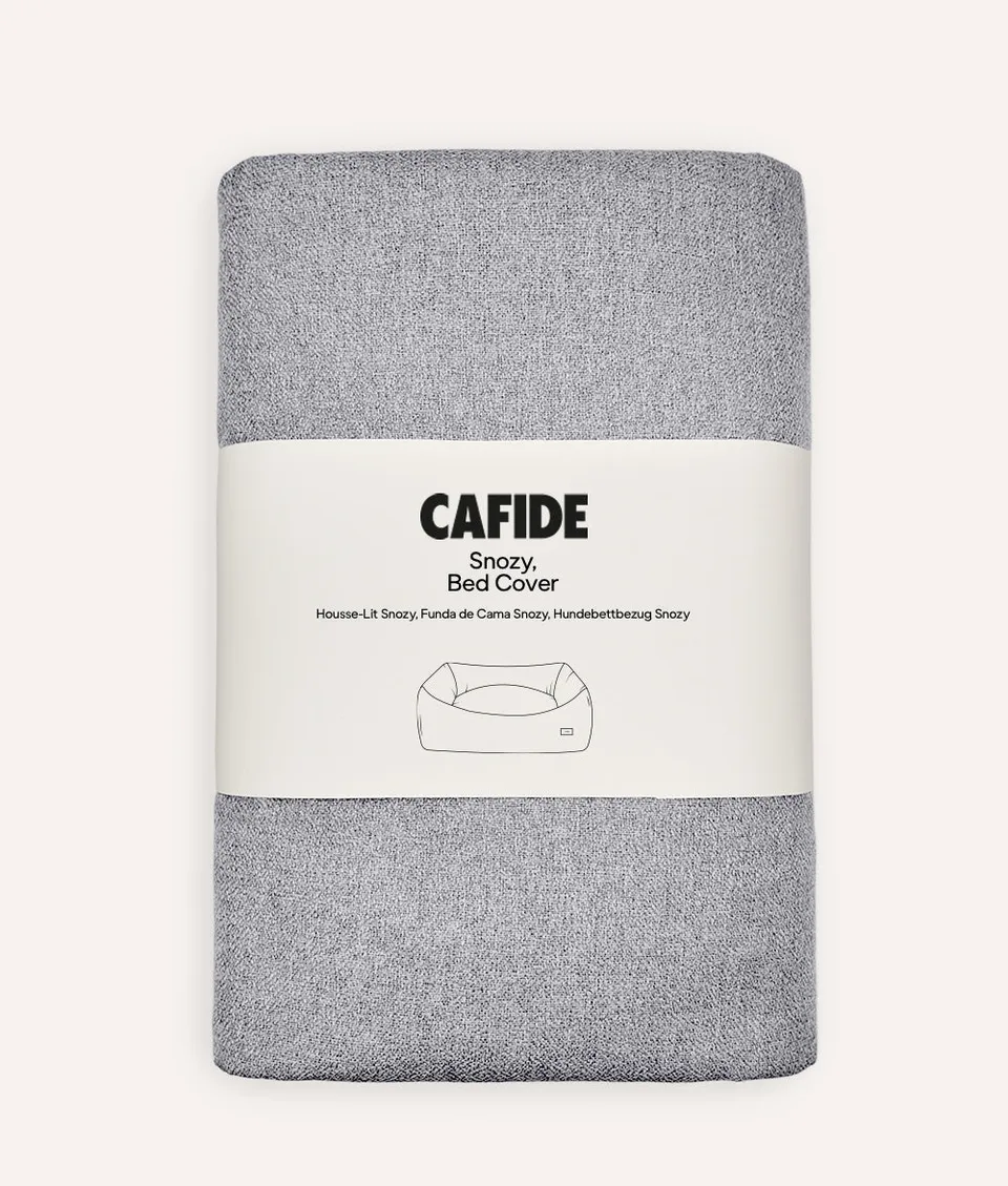 cafide-snozy-hundebett-bezug-grau-gr-e-s-wechselh-lle image 1