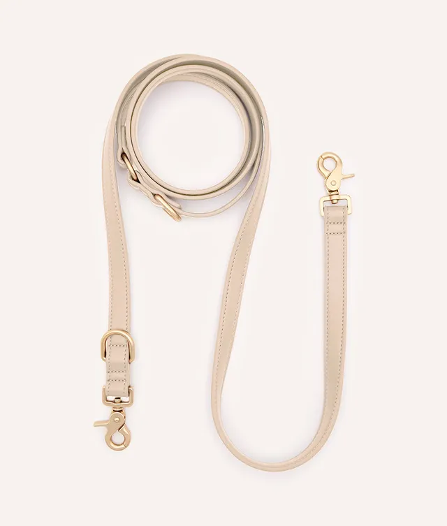 cafide-jala-hundeleine-beige-veganes-leder-multiposi image 1