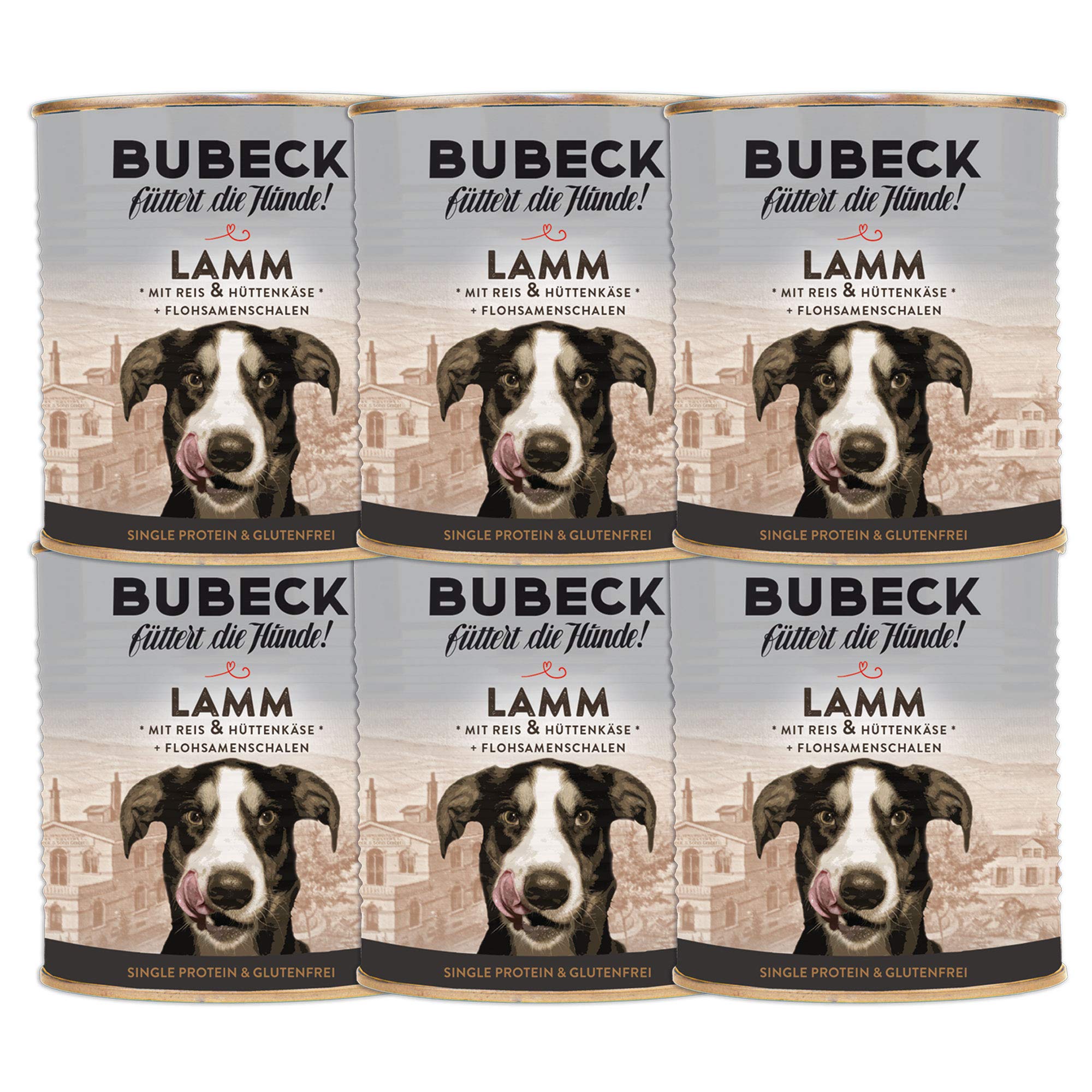 bubeck-lamm-nassfutter-800g-hundefutter-getreidefrei image 1
