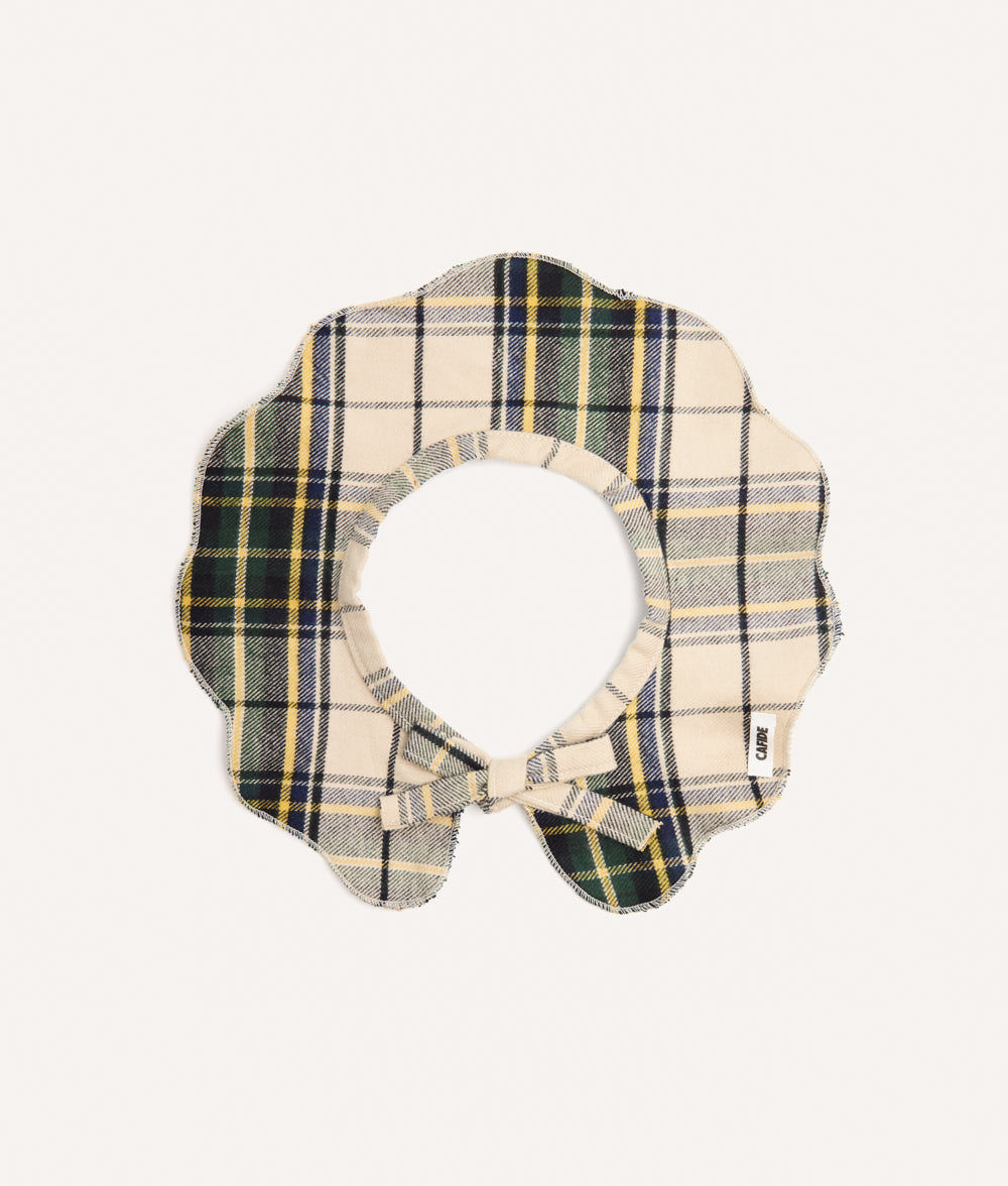 cafide-walk-lola-hundehalstuch-tartan-beige-baumwolle-s image 5