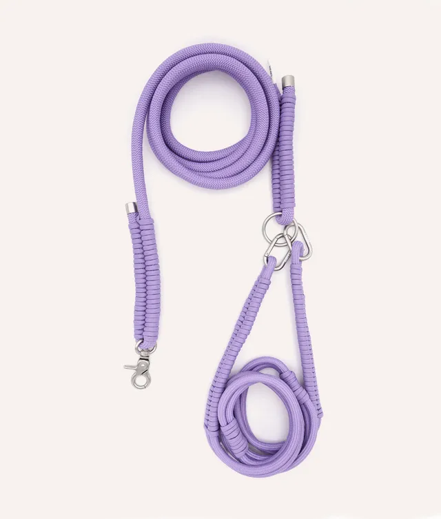 cafide-pets-ona-hundeleine-violett-verstellbar-multip image 1