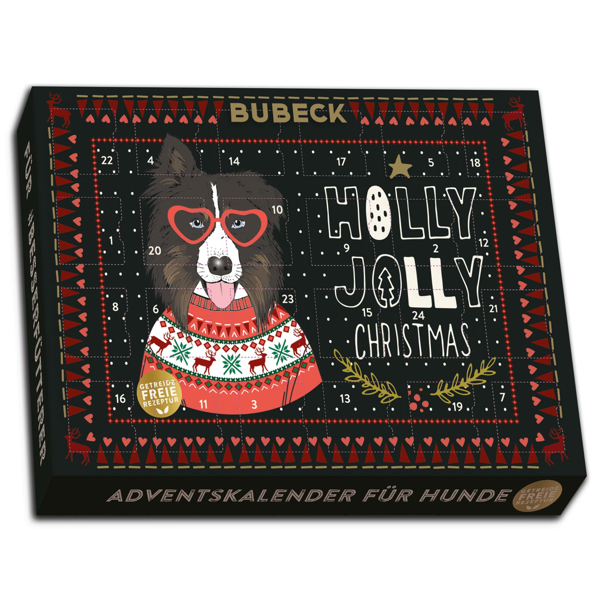 bubeck-hipster-adventskalender-hundekuchen-getreidefrei-edition-2025 image 1