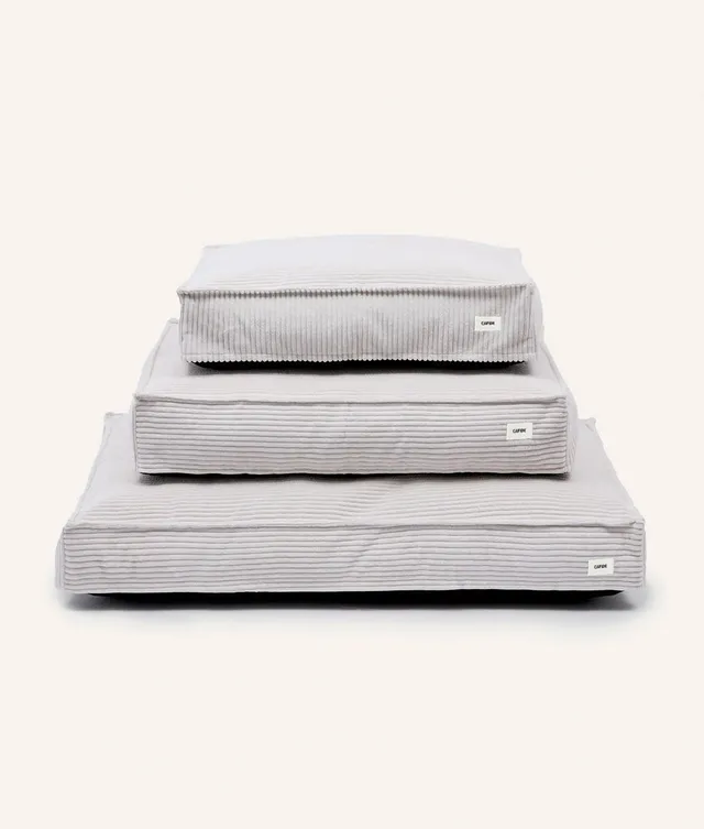 cafide-pets-cuadra-hundebett-wei-cord-waschbar image 1