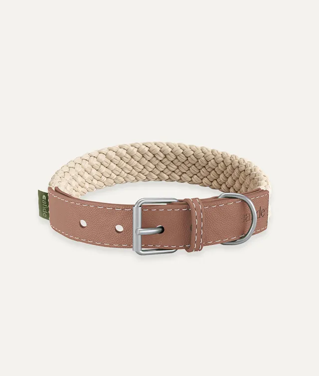 cafide-pets-corda-halsband-vegan-braun-xs-verstellbar image 1