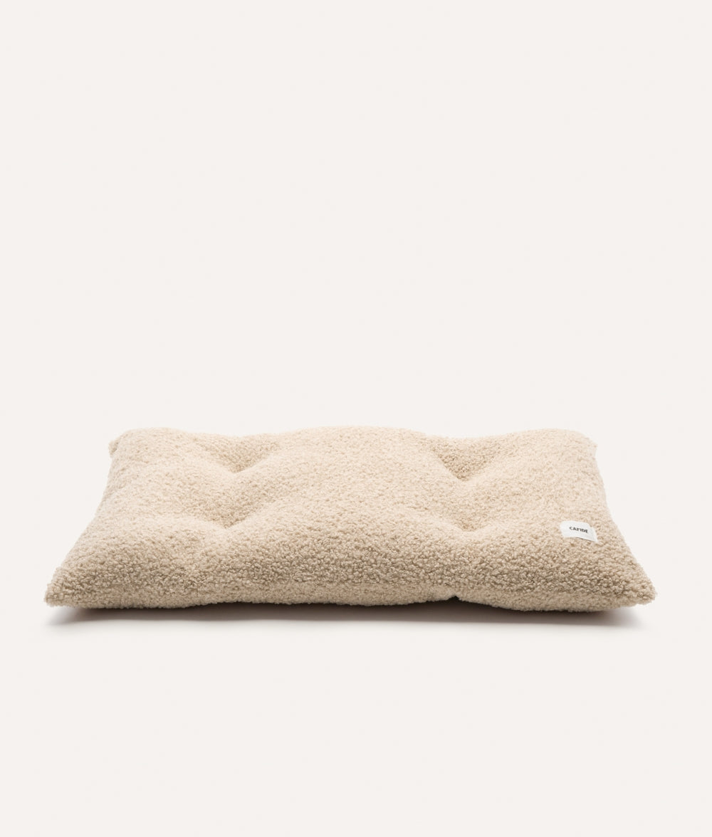 cafide-pets-sleep-bela-hundekissen-beige-fleece-waschbar image 1