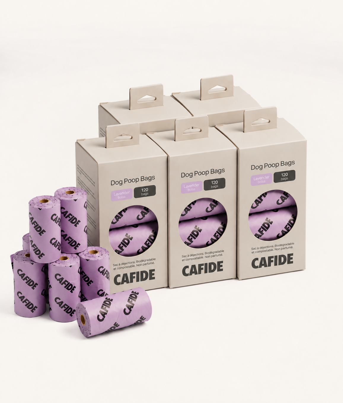 cafide-pets-lea-kotbeutel-lavendel-120-kompostierbar image 4