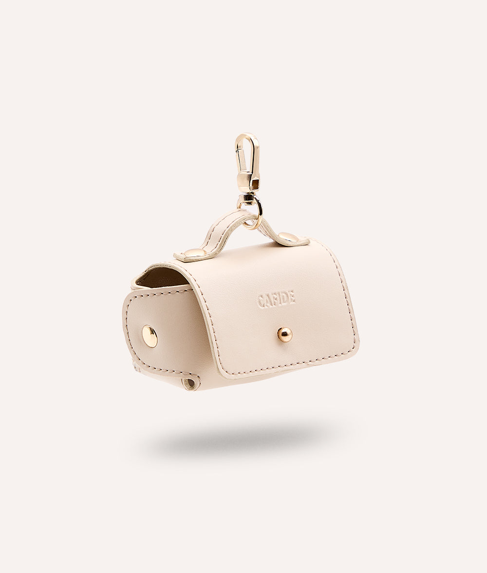 cafide-walk-jala-kotbeutelspender-beige-veganleder image 1