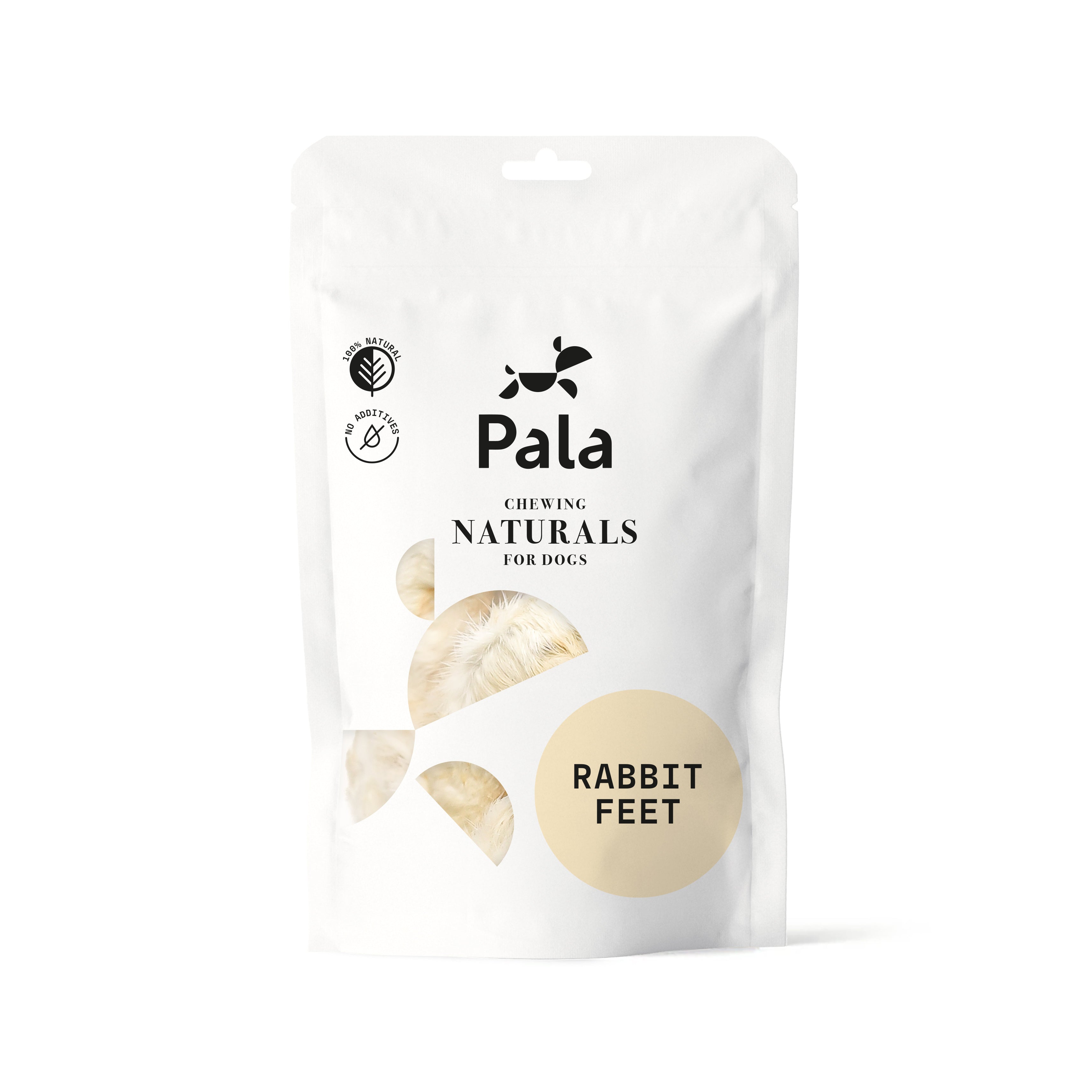 pala-rabbit-feet-kaninchenpfoten-kauartikel-hund-100-g image 1