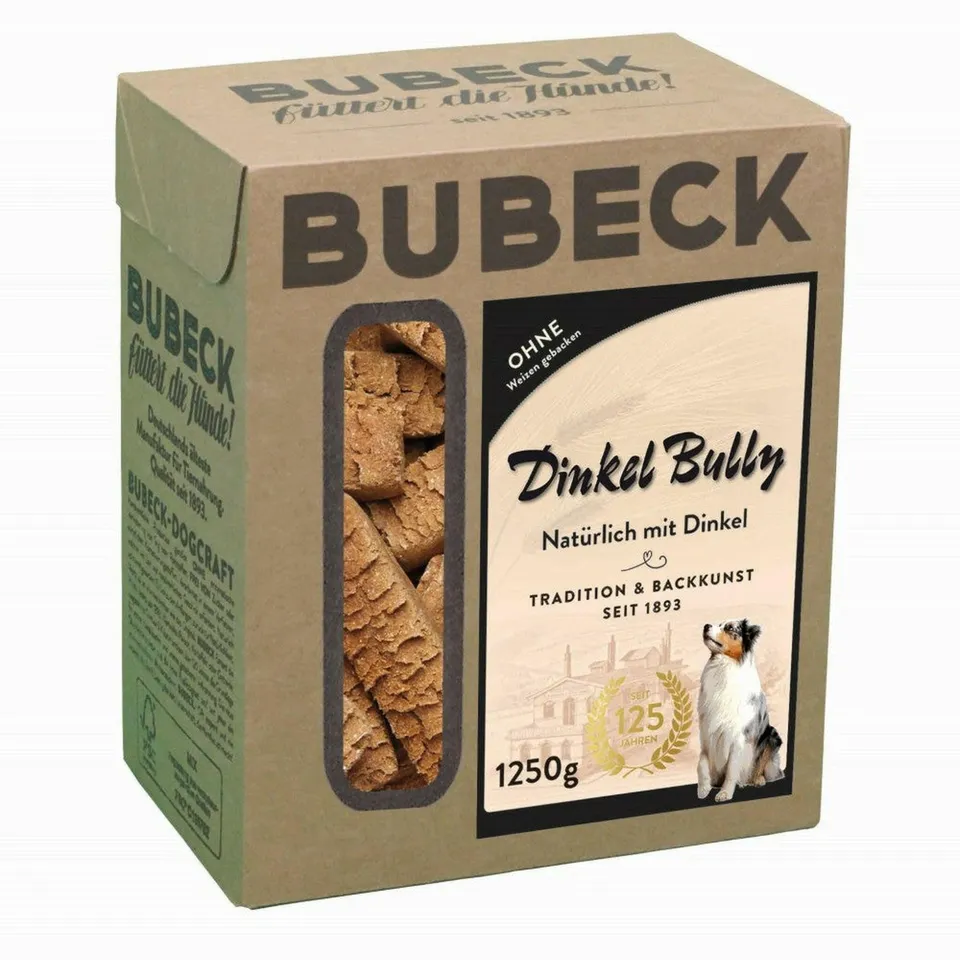 bubeck-dinkel-bully-hundekuchen-4-kg-weizenfrei-zuckerfrei image 1