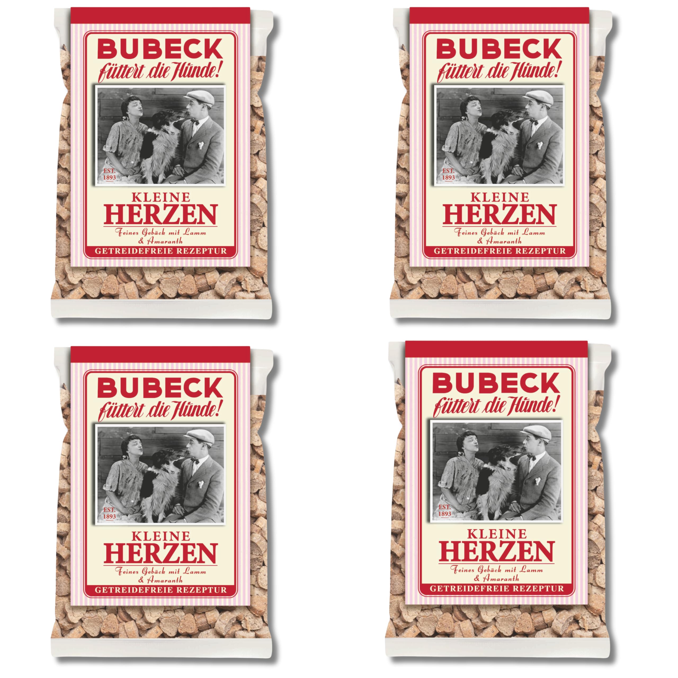 bubeck-hundekuchen-herzen-hundekekse-840g-lamm-getreidefrei image 1