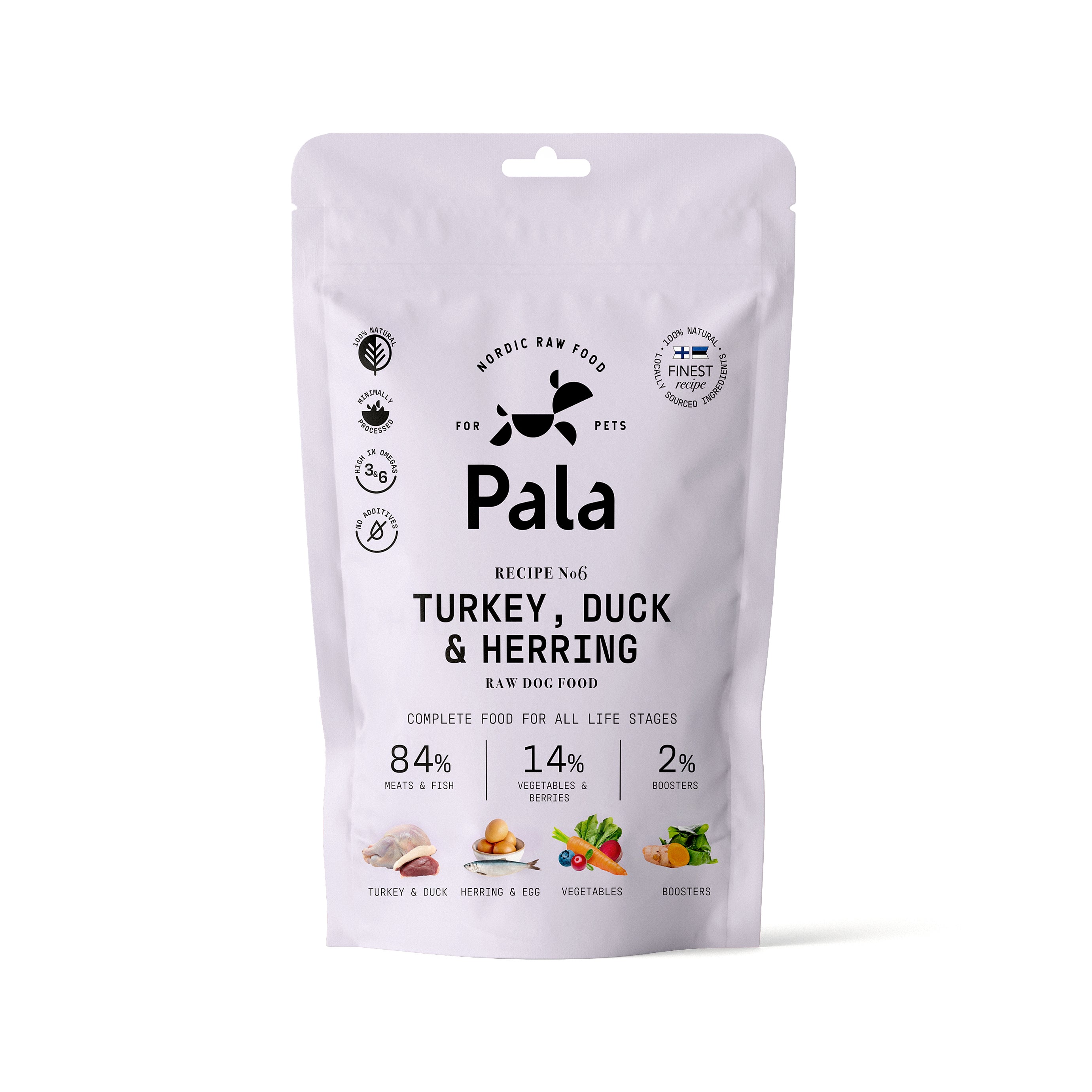 pala-recipe-6-turkey-duck-hundefutter-pute-ente-hering-100g image 3