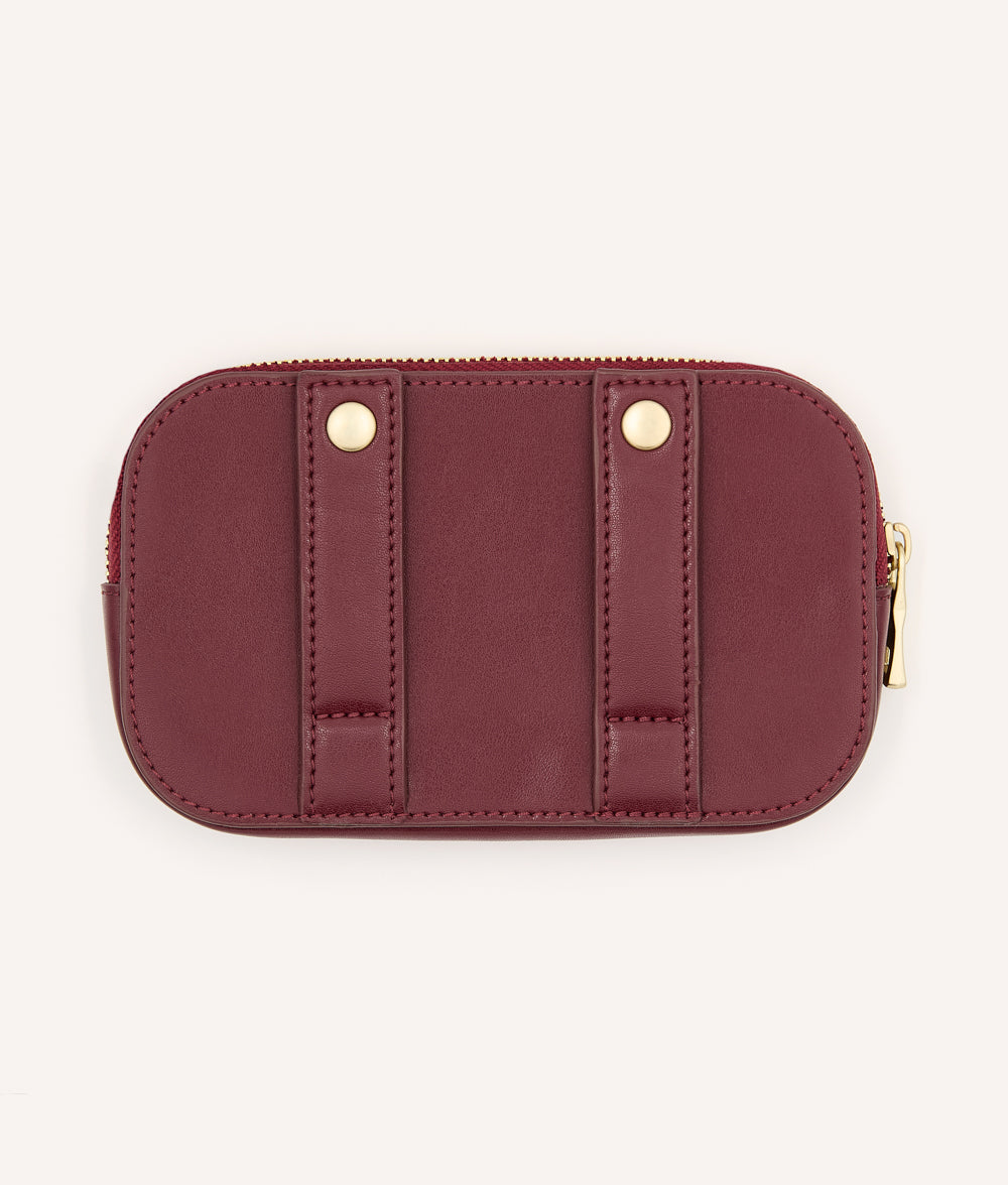 cafide-pets-jala-leinen-geldb-rse-bordeaux-vegan-leder image 3