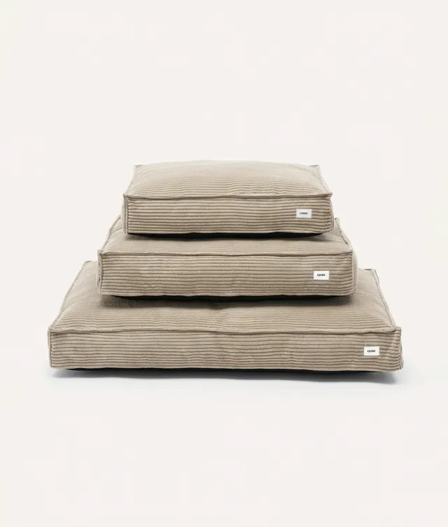 cafide-pets-cuadra-hundebett-beige-cord-waschbar image 1