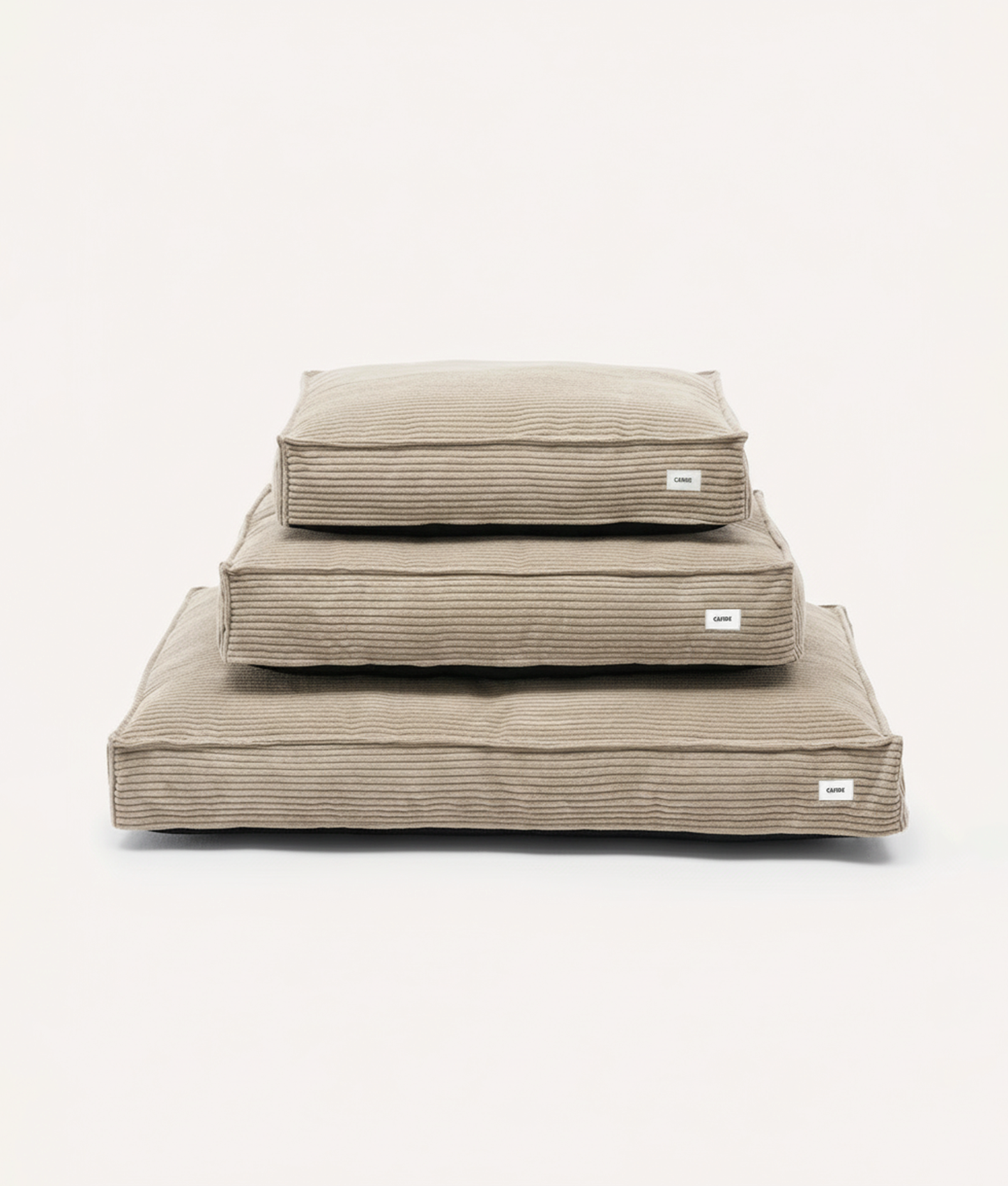 cafide-pets-cuadra-hundebett-beige-cord-waschbar image 1