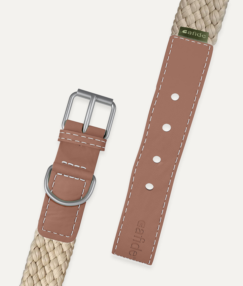 cafide-pets-corda-halsband-vegan-braun-xs-verstellbar image 4