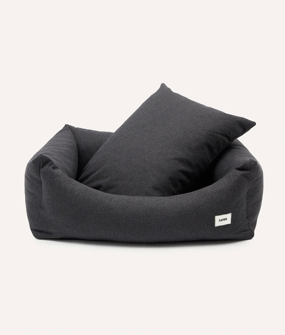 cafide-pets-snozy-hundebett-anthrazit-waschbar-s-m-l image 1