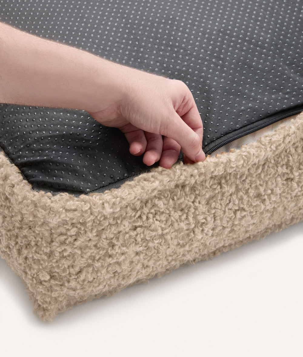 cafide-sleep-cuadra-hundebett-fleece-beige-l image 6