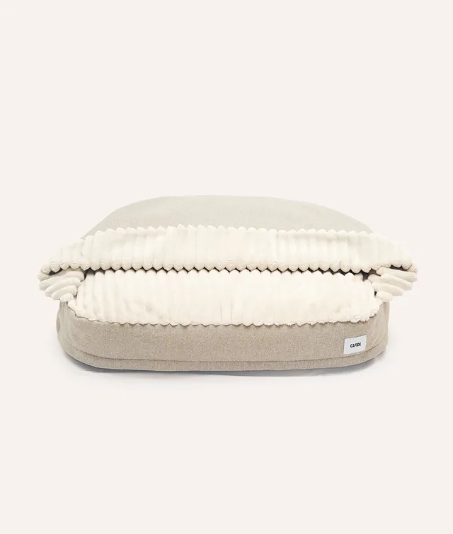 cafide-sleep-maso-h-hlen-hundebett-chenille-beige-m image 1