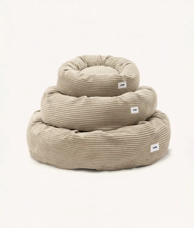 cafide-sleep-nuba-hundebett-beige-cord-80x80 image 1