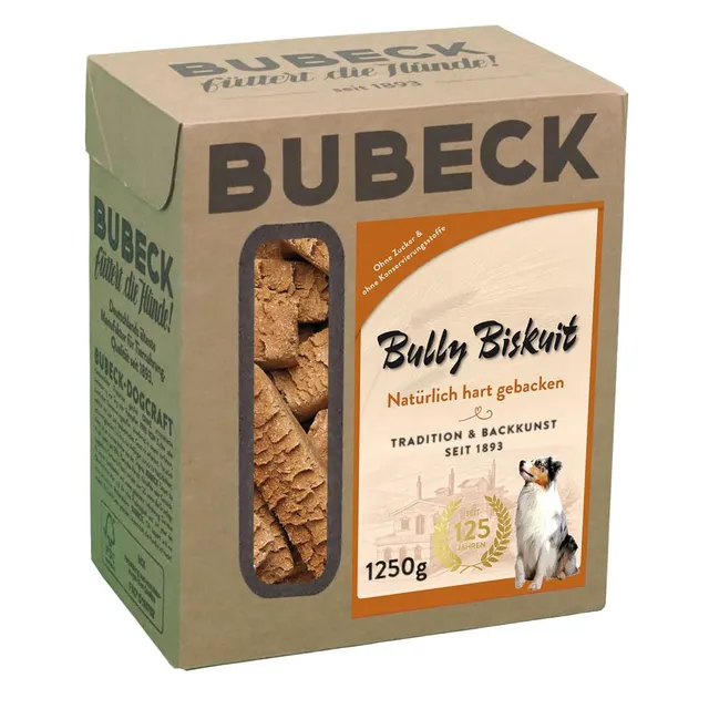 bubeck-kaustange-hundekuchen-gefl-gel-rind-1-25-kg-zuckerfrei image 1