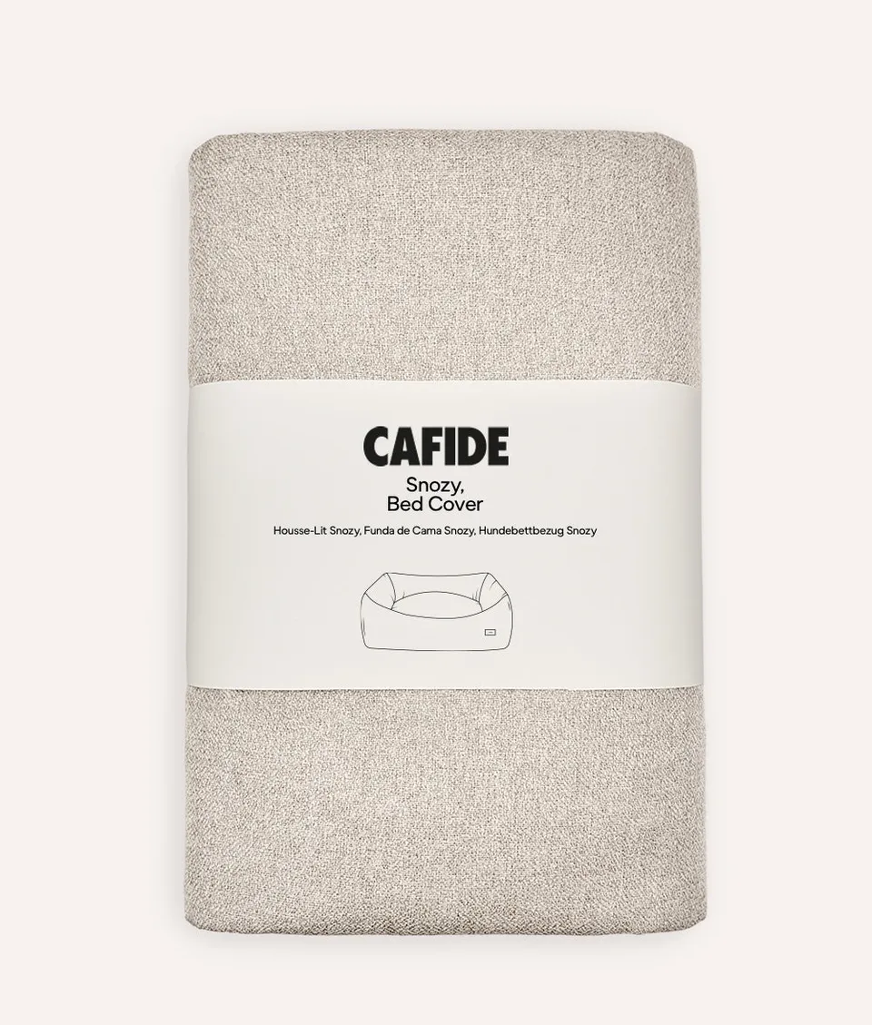 cafide-snozy-hundebett-bezug-beige-wechselbezug image 1